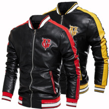 Herren Kunstleder Bikerjacke Herren Custom Made